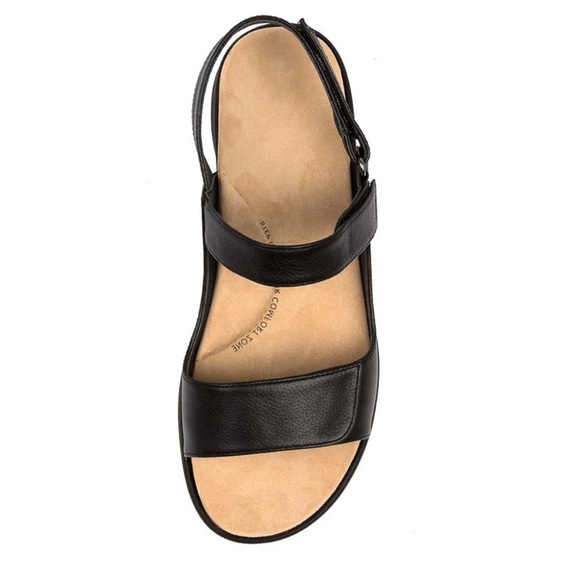 ZIERA Neva Sandals, black and tan - Picture 2 of 5
